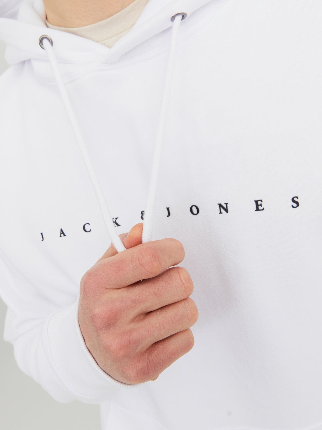 Sudadera básica Originals blanca - JJESTAR